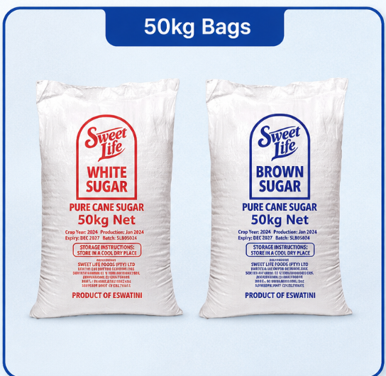 Refined Sugar 50kg Bags Industrial Pack Sizes